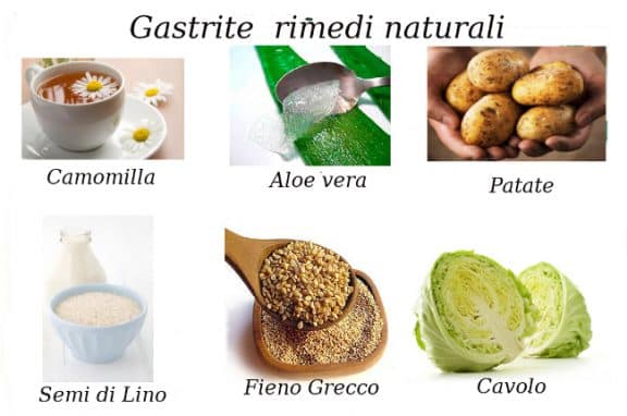 Gastrite rimedi