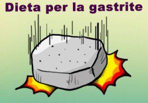 gastrite cosa mangiare