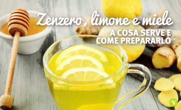 tisana zenzero e limone