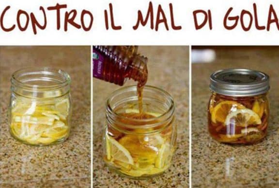 Miele e limone contro il mal di gola