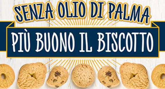 Biscotti senza olio di palma