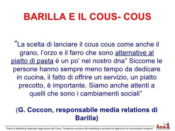 Cous cous Barilla
