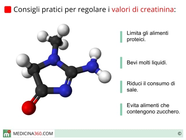Creatinina bassa cosa fare
