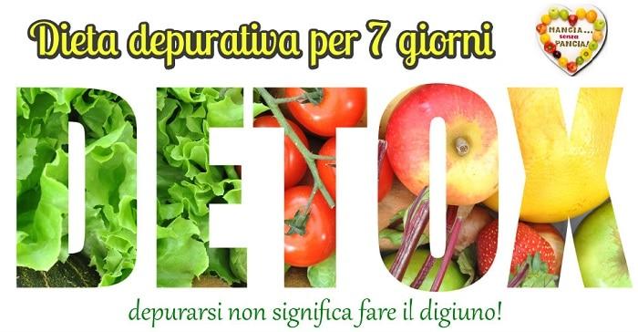 Dieta depurativa in una settimana