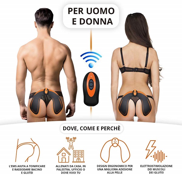 elettrostimolatore da glutei