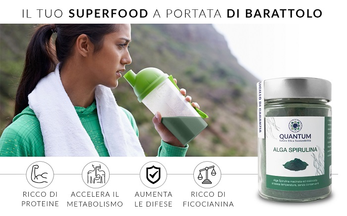 Alga spirulina Quantum Hes